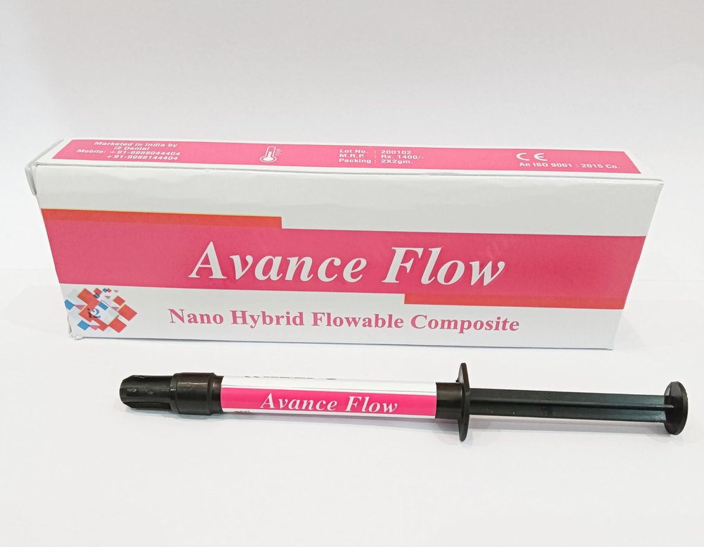 Avance Flow : Nano Hybrid universal Flow composite 1x2gm Any shade from A1/A2/A3