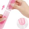 Garth Toothbrush Holder 4 Pc - Multicolor Plastic Anti-Bacterial Protectors for Oral Care - Portable Brush Holder for Bathroom Wall, Trip and Travel - Lightweight Hygienic Toothbrush Cover Case view 2