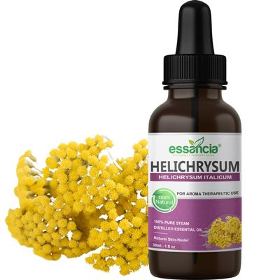 Helichrysum Essential Oil, 100% Pure, 30ml, for Skin Healing and Aromatherapy (30 ML)