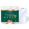 ECO SOUL [2 Ply, 360 Pulls] Tree-Free Kitchen Paper Towel | Pack of 6 (60 Pulls Per Pack) | Soft & Highly Absorbent | Eco Friendly, Natural, Biodegradable | Everyday Kitchen Paper Towel view 1