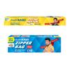 Asahi KASEI|Aluminium Foil Frying Panfoil 30cmX3m|Zipper Bag Medium (10Bag)|Combo Of 2 view 1