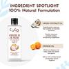 COCO CRUSH Ayurvedic Coconut Orange Oil for Oil Pulling & Copper Tongue Cleaner | Cold-pressed & Virgin | Oral Care Solution Enriched with Vitamin C (50ml + tongue cleaner) view 3
