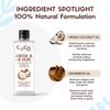 COCO CRUSH Ayurvedic Coconut & Cinnamon Oil for Oil Pulling With Copper Tongue Cleaner | Cold-pressed | Healthy & Strong Gums | Fresher Breath & Whiter Teeth (200ML + Tongue Cleaner) view 2