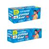 Asahi Kasei Zipper Bag | Small 10 Bags | Medium 10 Bags | 100% Leak-Proof | Double Zipper Lock | Reusable & Washable | Keeps Food Fresh | Japan's No 1 Brand view 2