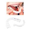 GUDMART Silicone Upper/Lower False Teeth Dental Veneers Dentures Fake Tooth Upper view 2