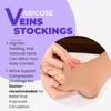 AKTIVE SUPPORT Imported Class II Graduated Medical Compression Stockings I Below Knee | Varicose Veins Stockings For Men and Women | 23-32mm/Hg I Oedema in Pregnancy (SMALL) view 3