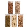 RUDVED Dry Fruits Jar Combo Pack of 5 X 400 gm Almonds Cashew Pista Raisins Walnuts view 2