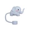Elephant Straw Cover for Stanley 40&30 Oz Cup, 10mm Silicone Straw Covers Cap for Stanley Cup Accessories, Cute Topper for Tumblers, Cap Stopper for Reusable Straws Tip LidsDM530 view 1