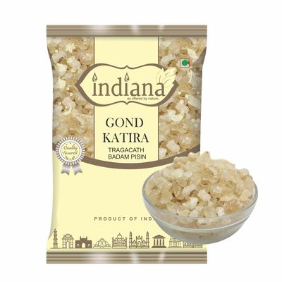 Indiana as offered by nature -Gond Katira Pure Organic|Cooling Properties|100% Natural Superfood Edible Gum(200G)