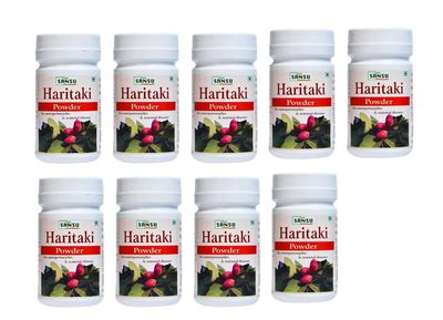 SANSU Haritaki churan 100g Haritaki_Natual 100g (Pack of 9)