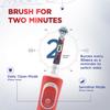 Oral-B ORIGINAL Kids Rechargeable Electric Toothbrush Soft Replacement Brush Heads [10X POWERFUL THAN COMPATIBLE PRODUCTS],Spider Man, 2 Refills, Deep clean between teeth view 3