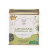 LLUVIA TEA Lemongrass Ginger Black Tea (50g) | Detox Herbal Blend for Digestion & Immunity | Refreshing Wellness Tea | Energy Booster | Stress Relief | Hot or Iced Brewing | Anti-Bacterial Properties view 1