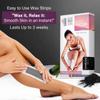 Hilary Rhoda Easy To Use Wax Strips | Gel Wax Hair Removal | Full Body Wax Strips for Arms,Legs & Body | Salon Like Results at Home Wax Strips | With 2 Finish Wipes | 20 Strips (Charcoal - Shade 01) view 2