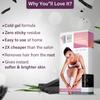 Hilary Rhoda Easy To Use Wax Strips | Gel Wax Hair Removal | Full Body Wax Strips for Arms,Legs & Body | Salon Like Results at Home Wax Strips | With 2 Finish Wipes | 20 Strips (Charcoal - Shade 01) view 3