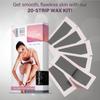 Hilary Rhoda Easy To Use Wax Strips | Gel Wax Hair Removal | Full Body Wax Strips for Arms,Legs & Body | Salon Like Results at Home Wax Strips | With 2 Finish Wipes | 20 Strips (Charcoal - Shade 01) view 4