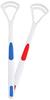 Tongue Cleaner for Kids Adults Antimicrobial cleaner scrapper for Optimal Oral Hygiene Easy to Use Travel Friendly (Pack of 2)(Multicolor) view 2