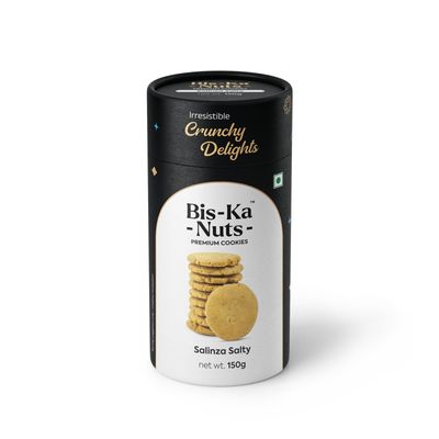 Dreambite Bis-Ka-Nuts- | Crunchy Delights | Favourite snack for everyone | Tea Time Snack | 150 Grams | Pack of 1 (Salinza Salty)