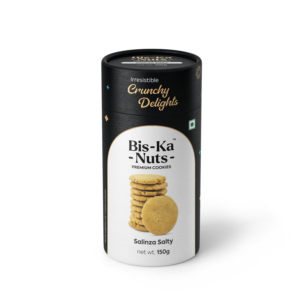 Dreambite Bis-Ka-Nuts- | Crunchy Delights | Favourite snack for everyone | Tea Time Snack | 150 Grams | Pack of 1 (Salinza Salty)