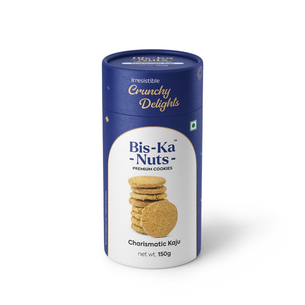 Dreambite Bis-Ka-Nuts- | Crunchy Delights | Favourite snack for everyone | Tea Time Snack | 150 Grams | Pack of 1 (Charismatic Kaju)