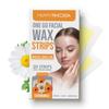 Hilary Rhoda Women One Go Facial Wax Strips | Chamomile Extract | Ready-to-Use for Upper Lip, Chin & Cheeks | Hair Removal Strips with 2 Wipes | Painless, Quick & Gentle Waxing | 20 Strips view 1