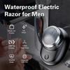 Mini Electric Razor for Men,Portable Electric Shavers,Men's Electric Shaver Rotary Replacement,USB Rechargeable Easy One-Button,Wet and Dry,Waterproof Electric Razor for Philips,Car Travel,Office view 2