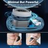 Mini Electric Razor for Men,Portable Electric Shavers,Men's Electric Shaver Rotary Replacement,USB Rechargeable Easy One-Button,Wet and Dry,Waterproof Electric Razor for Philips,Car Travel,Office view 3