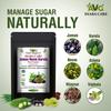 AVG Health Organics Diaba Care Karela Jamun Neem Powder 350g, Diabetes Control Ayurvedic Supplement with Arjuna, Gokhru & Triphala, Helps in Relieving Constipation view 4