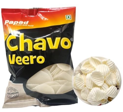 Chavo Veero || Ready To Fry Potato Frymes Chips Wavy Shape 450g (Pack of 3) 150g each