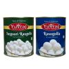 Yuvraj Angoori Rasgulla & kesar Cham Cham sweets combo 1 kg x 2 tin pack view 4