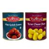 Yuvraj Kesar cham cham & Mini Gulab Jamun sweets 1 kg x 2 tin Pack view 1