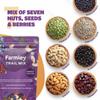 Farmley Trail Mix,160g,each | 7 Superfood in 1 Mixes | Dry Fruits Contains Almonds, Cashews, Blueberries, Blackcurrant, Pumpkin & Sunflower Seeds Pack of 2 view 4