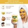 AarVed Pure & Natural Amba Haldi Powder for Glowing Skin - Mango Ginger (Wild Turmeric) Helps Digestion & Boosts Immunity - Anti-Inflammatory, Anti-Oxidant - Use as Face, Hair Pack or Herbal Drink view 2