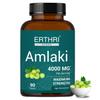 ERTHRI Amalaki Tablet - 4000mg, 90 tablets | Natural Health Booster for Enhanced Hair, Skin, Digestive Health, Metabolism Support | Rich In Vitamin C | Boosts Immunity| view 1