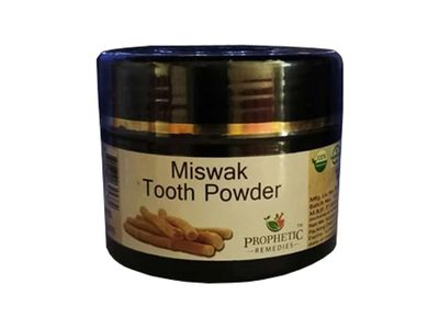 Prophetic Remedies Miswak Tooth Powder, 100% Natural without any chemicals