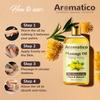 AROMATICO Ylang Ylang Aromatherapy Massage Oil for Relaxing Massage - 300ml. Full Body Stress Relief, Spa Body Oil for Smooth Soft Skin view 4