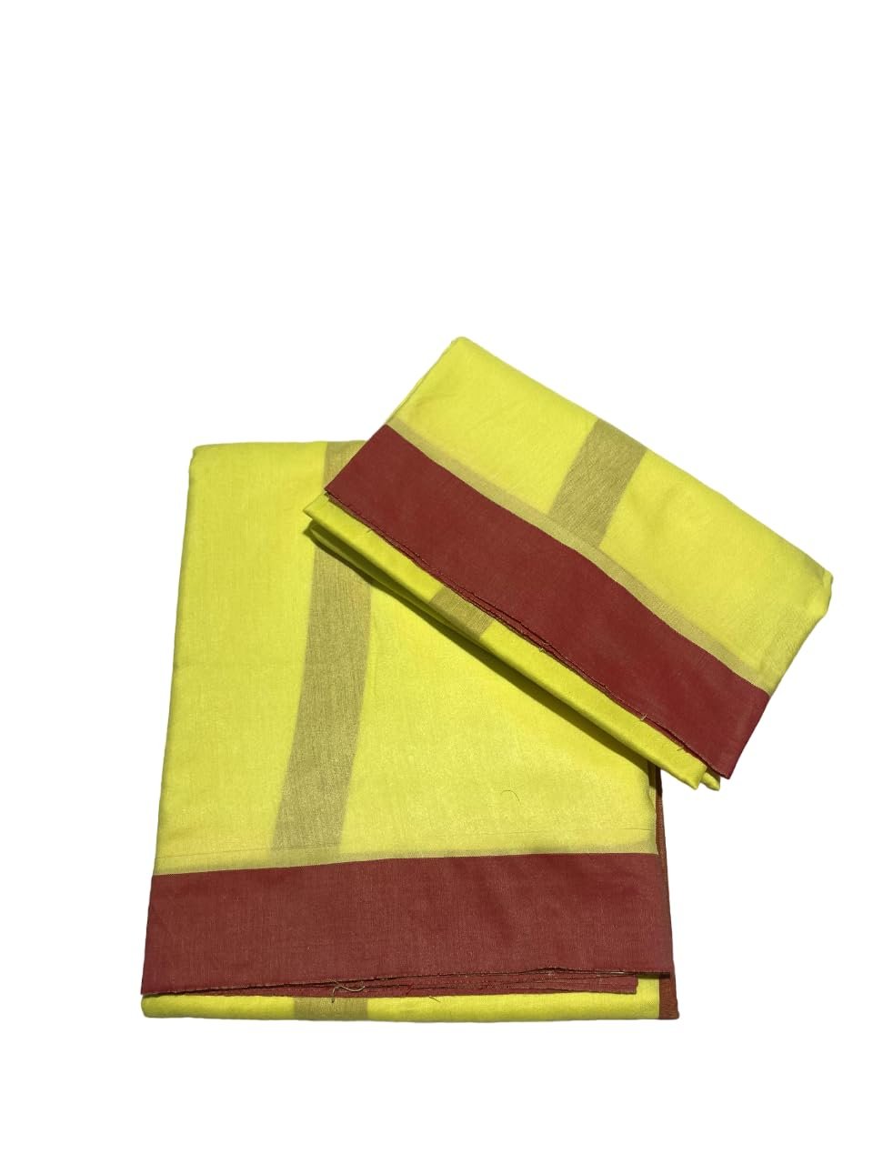 Bs Tex 9+5 panchakacham madi set (yellow)