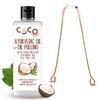 COCO CRUSH Ayurvedic Coconut & Tea Tree Oil for Oil Pulling With Copper Tongue Cleaner | Cold-pressed | Healthy & Strong Gums | Fresher Breath & Whiter Teeth (100ML + Tongue Cleaner) view 1