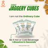 Gurmae Organic Instantly Dissolvable Jaggery Cubes Tea Sweetener Healthy Sugar Subsitute 100% Organic Travel Friendly Gur/Gud (50 Cubes) view 3