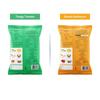 Dobra Tapioca Crisps - Saucy Mix Combo | Cassava Chips | Assorted Flavours - Tangy Tomato x2, Smoky Barbecue x1, Garlic Pickle x1, Desi Wasabi x1 | 60g x Pack of 5 | view 2