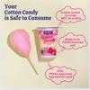 Dobra Cotton Candy Party Pack - Brown | Cool Coffee Flavour | Candy Floss, Buddhi ke baal | Sleepovers, Party favours, Birthday Parties | 13.5g x Pack of 8 | view 4