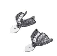 Dental Tool Rim Lock Impression Tray Dentulous Perforated Large (Pack Of 1 Pair)