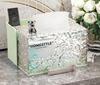 Cannagenix Glacier Water Texture Tissue Box Wall Mounted Toilet Drawer Roll Paper Box Toilet no Punch Paper Towel Holder (Tissue Paper Holder Pen with Stand) view 3