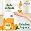 Shatras Orange Dishwash Liquid - 5L || Dish Cleaning Liquid Gel with German Technology - Active 3X More Power Molecules Leaves No Residue, Grease Cleaner For All Utensils view 4
