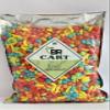 BR CART Chand Tara Glucose Candy | Star Moon Candy |Toping (Sprinkles) for Cake Decoration| Chand Tara Sugar Coated (500 gm) view 1