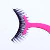 BANIRA Stainless Steel False Eyelashes Extension Applicator Tool Fish Tail Clip Auxiliary Clip Tweezers Nipper Tool (1, Pink) view 4