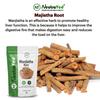 NeutraVed Manjistha Root - 100g, Organic Indian Madder, for Eating also Face and Hair Care, Skin - Ayurvedic Herbs for Men and Women, Packed Clean in Stand-Up Zipper Bag - 100g view 2