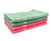 Caslino Cotton Hand Towels Set of 4 Coral Red Olive Green Soft Absorbent 400 GSM Fabric 55x35 cm Skin Friendly Multipurpose Towel for Men Women Travel Gym Guest Bathroom Daily Use Essentials Pack view 4