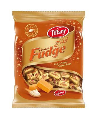 Tiffany Cream Fudge With Rich And Creamy Caramel 600gm Pouch (Imported)