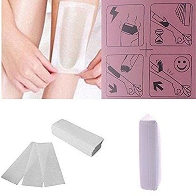 BNF 100 Pieces Nonwoven Hair Removal Paper Depilatory Wax Strips Epilator Waxing |Health & Beauty | Shaving & Hair Removal | Waxing Supplies