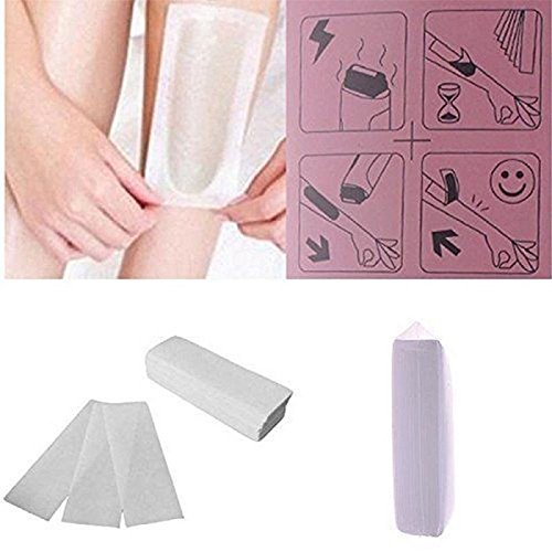 BNF 100 Pieces Nonwoven Hair Removal Paper Depilatory Wax Strips Epilator Waxing |Health & Beauty | Shaving & Hair Removal | Waxing Supplies